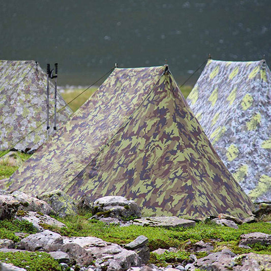 Tent end pieces